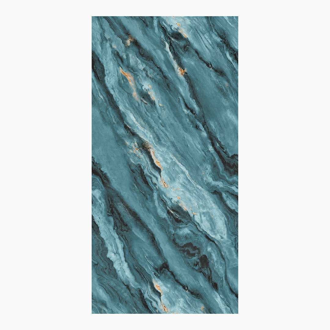 CA BENTLEY AQUA_EL, marble-look wall tile for bathroom (view 2)